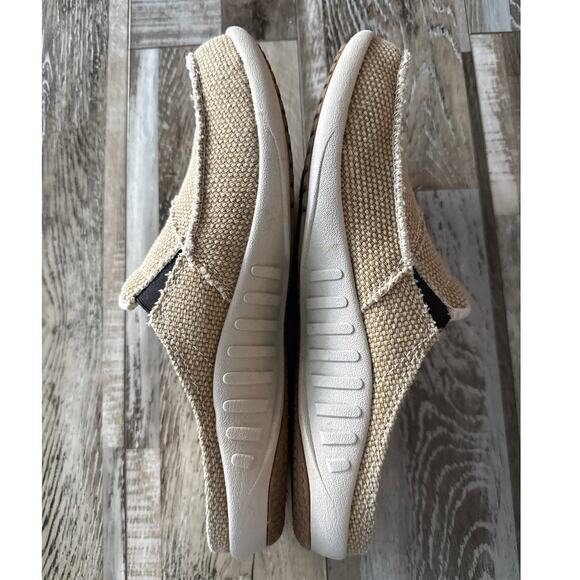 Spenco Siesta Women's Tan Canvas Slide Casual Shoe Size 10 Comfort Mule NEW Boho - Picture 4 of 7